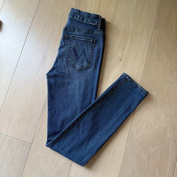 Mother Looker Jeans Women's 25 Blue High Waisted Medium Wash Boho Party New York - Picture 9 of 9